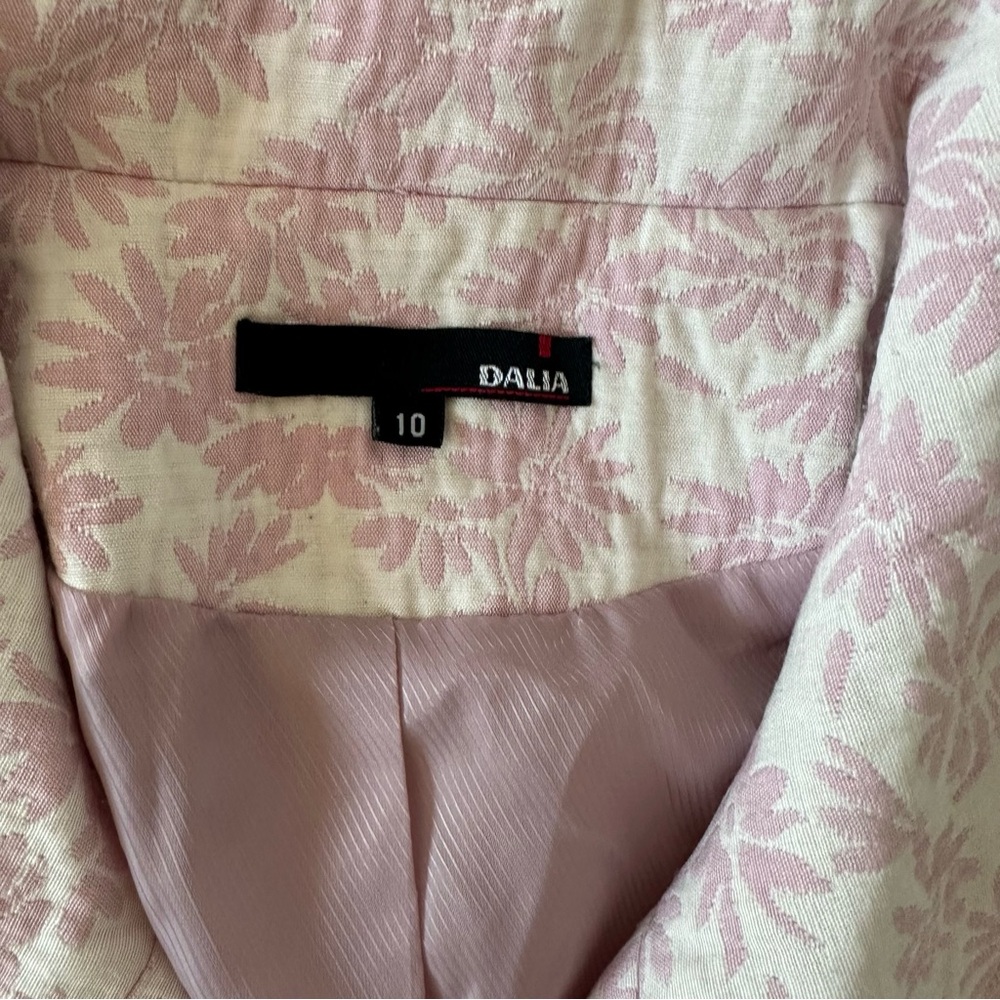 Vintage Dalia Y2K Tapestry Floral Blazer Girly Romantic Jacquard Cottagecore 10 - Picture 2 of 9